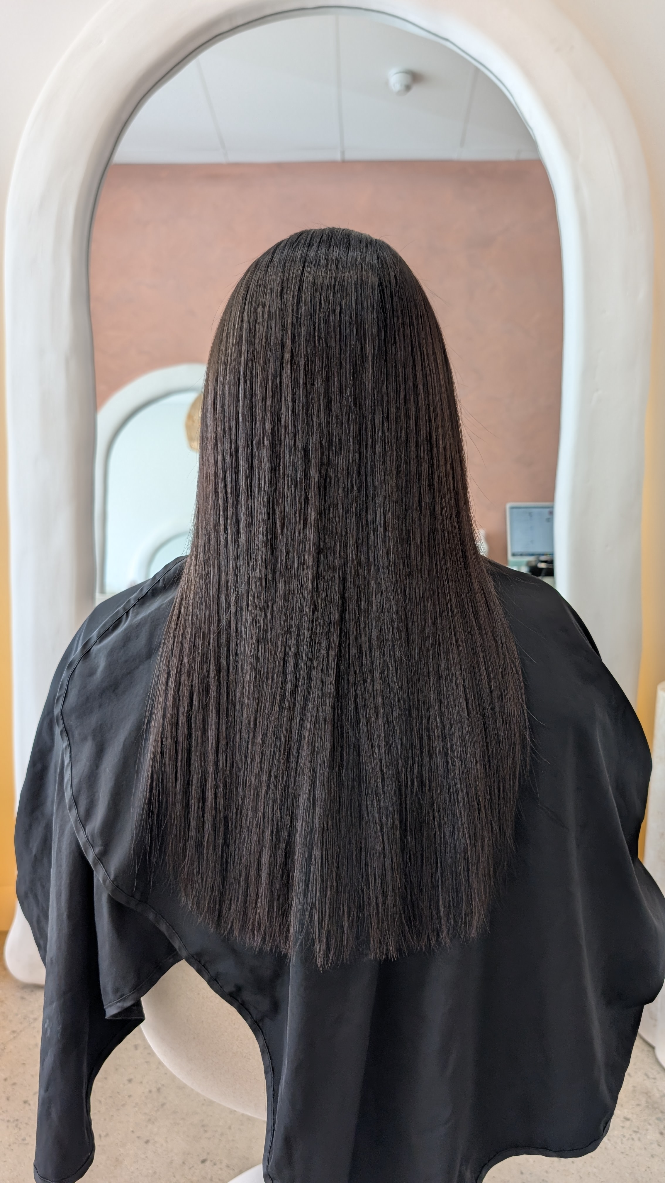 Same hair after nanoplasty