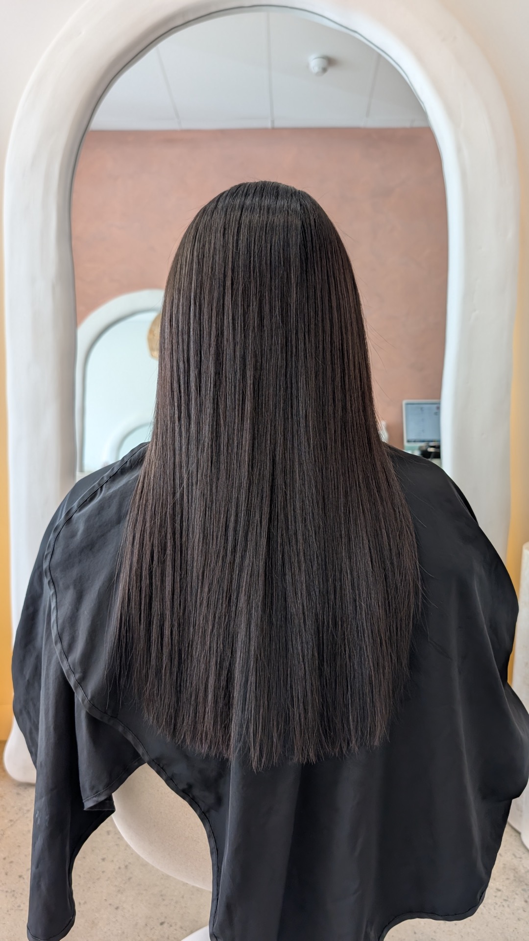 Same hair after nanoplasty